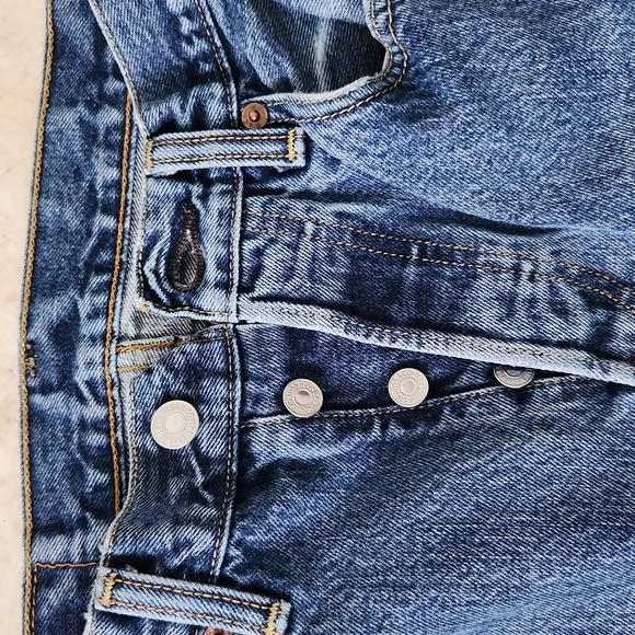 Vintage Levi's 501 Original Straight Fit Jeans - Picture 6 of 12